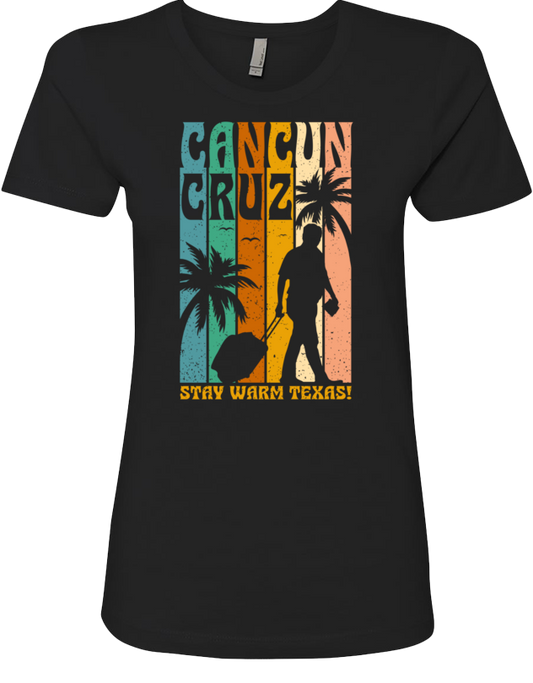 Cancun Cruz Premium Ladies Boyfriend Tee