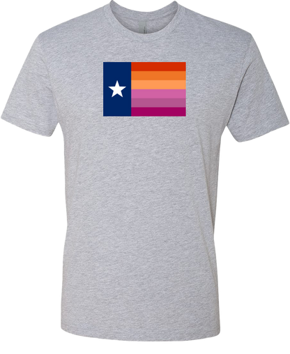 Texas Lesbian Flag Premium Unisex Tee