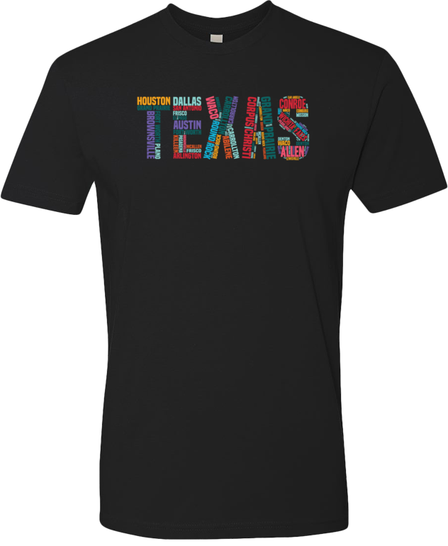 Texas Cities Premium Unisex Tee