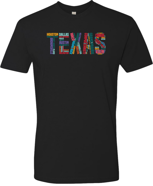Texas Cities Premium Unisex Tee